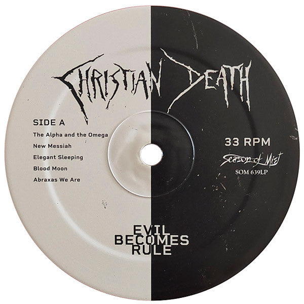 Christian Death – Evil Becomes Rule    ,   Gatefold