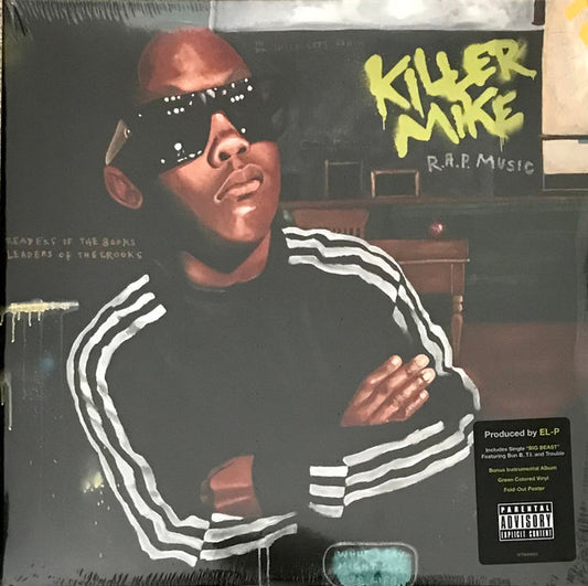 Killer Mike – R.A.P. Music,  2xLP, Gatefold, Green Vinyl, incl mini-poster