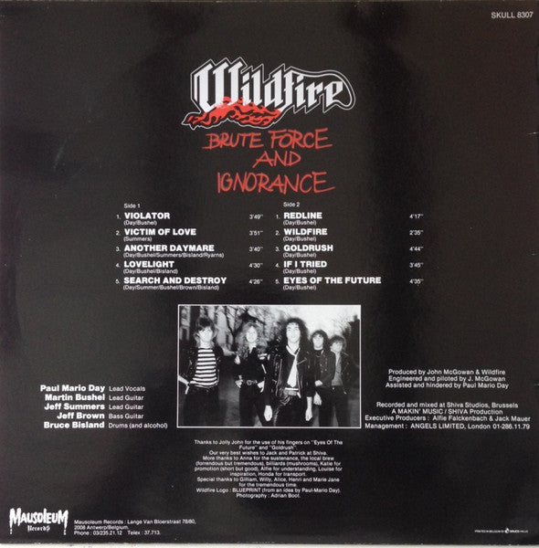 Wildfire – Brute Force And Ignorance