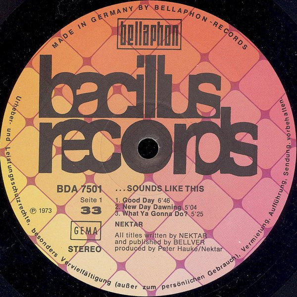 Nektar ‎– ...Sounds Like This   ,  2LP , Gatefold
