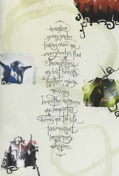 Evanescence – Anywhere But Home, CD+DVD