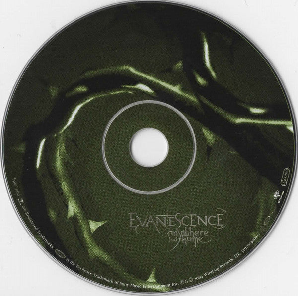 Evanescence – Anywhere But Home, CD+DVD
