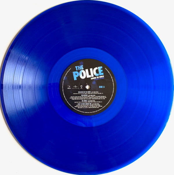 The Police – Around The World (Restored & Expanded), Blue Vinyl + DVD, Limited Edition
