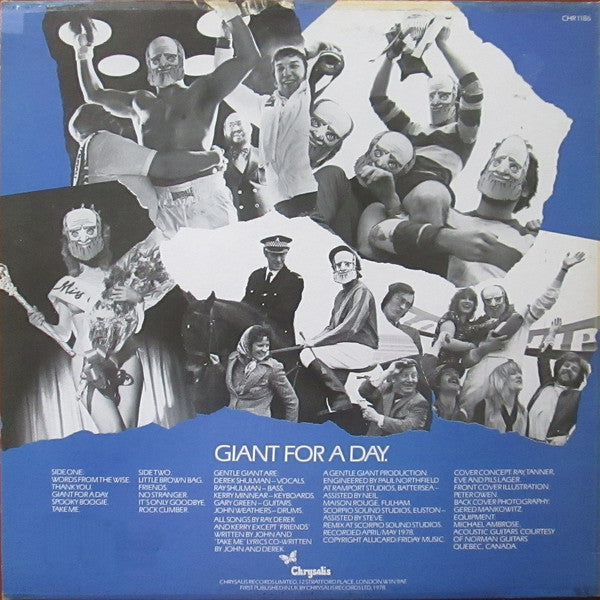 Gentle Giant ‎– Giant For A Day