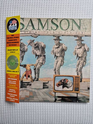 Samson– Shock Tactics, Green Vinyl