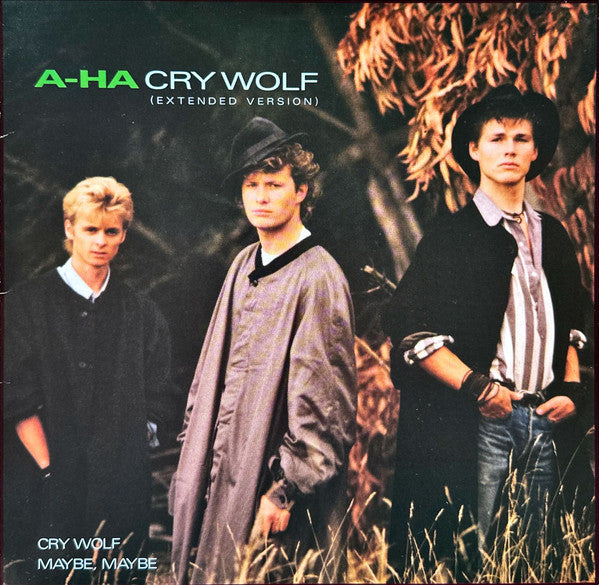 a-ha – Cry Wolf (Extended Version), 	 Vinyl, 12", 45 RPM, Single