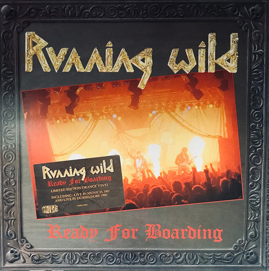 Running Wild – Ready For Boarding, 2xLP, Limited Edition, Orange Vinyl