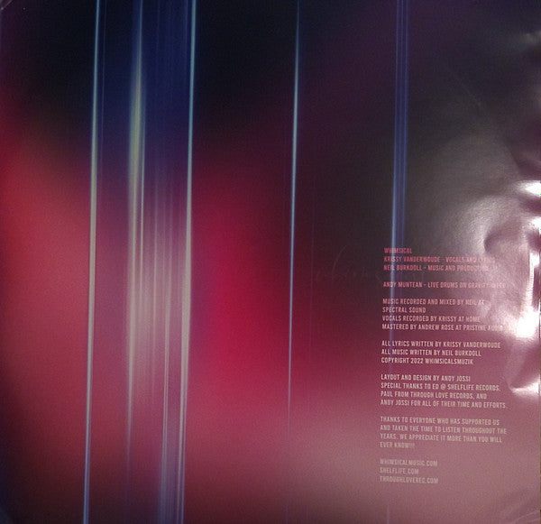 Whimsical  ‎– Melt   ,   Clear With Pink And Black Splatter vinyl