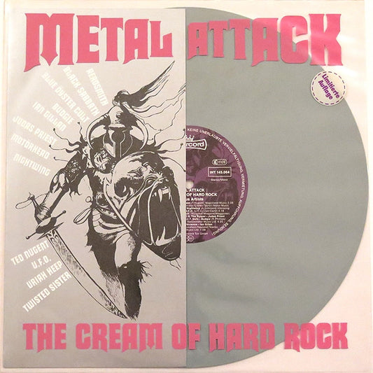 Metal Attack - The Cream Of Hard Rock  ,   Limited Edition, Grey vinyl