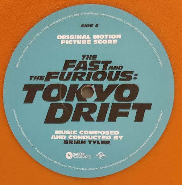 Brian Tyler – The Fast And The Furious: Tokyo Drift (Original Motion Picture Score)   ,  2LP , Gatefold , Record Store Day, Deluxe Edition
