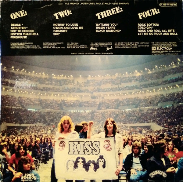 Kiss – Alive!    ,  	 2 LP,  Gatefold