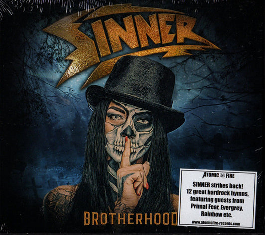 Sinner – Brotherhood, Digipak