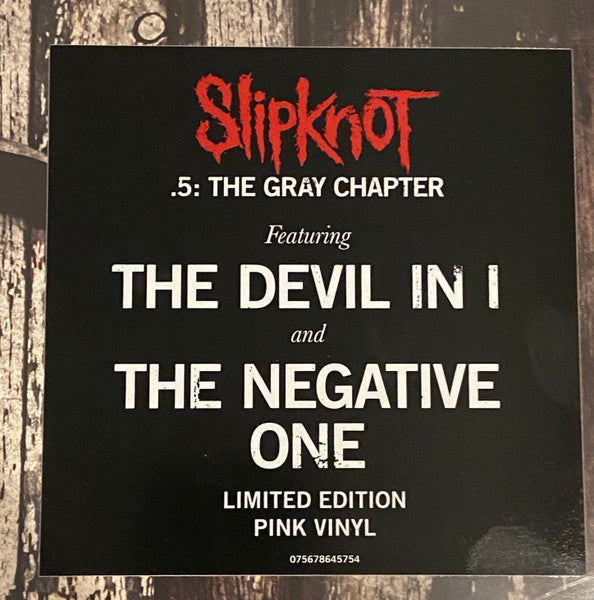 Slipknot – .5: The Gray Chapter , 	 2 x LP,Limited Edition,  Pink , Gatefold