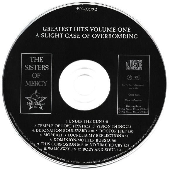 The Sisters Of Mercy – Greatest Hits Volume One (A Slight Case Of Overbombing)