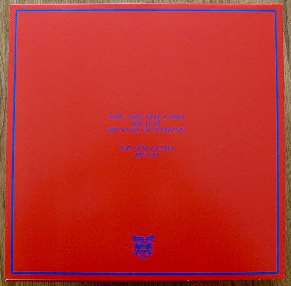 Fuzz Meadows – Orange Sunshine  ,  Limited Edition, Transparent Red With Blue Splatter [Endless Void]