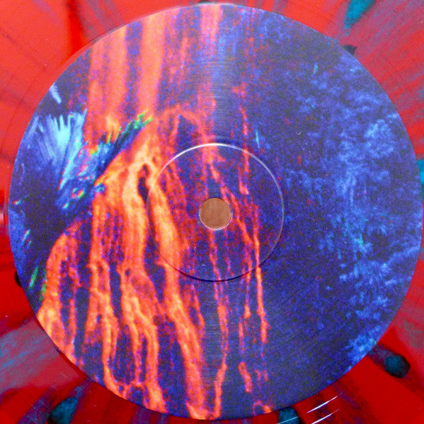 Fuzz Meadows – Orange Sunshine  ,  Limited Edition, Transparent Red With Blue Splatter [Endless Void]