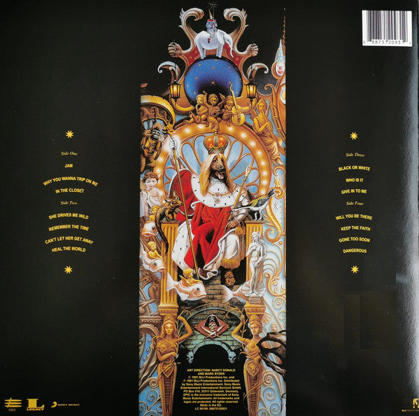 Michael Jackson – Dangerous,  2xLP