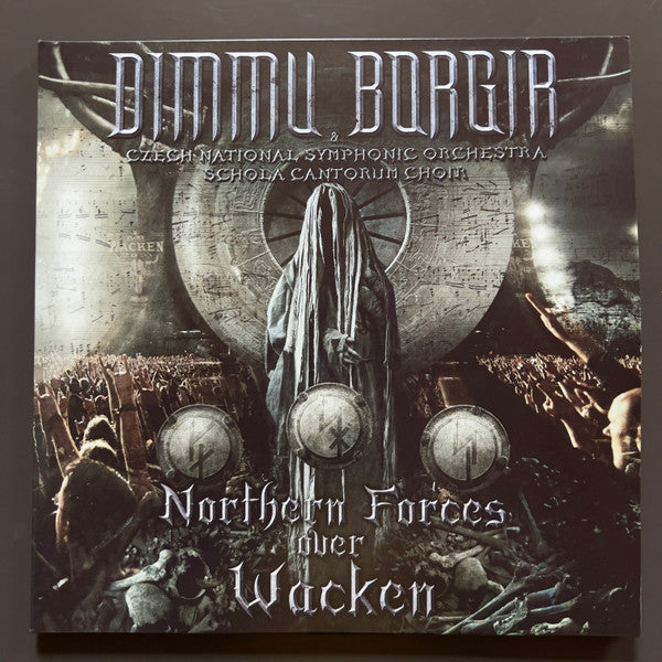 Dimmu Borgir – Northern Forces Over Wacken, 2 x LP, Limited Edition, White/Green Inkspot Black Splatter