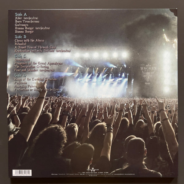 Dimmu Borgir – Northern Forces Over Wacken, 2 x LP, Limited Edition, White/Green Inkspot Black Splatter