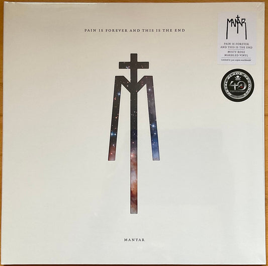 Mantar– Pain Is Forever And This Is The End, Gatefold, Misty Rose Marbled Vinyl, Signed