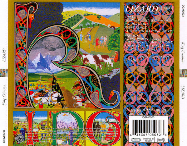 King Crimson – Lizard, 30th Anniversary Edition, HDCD, Stereo