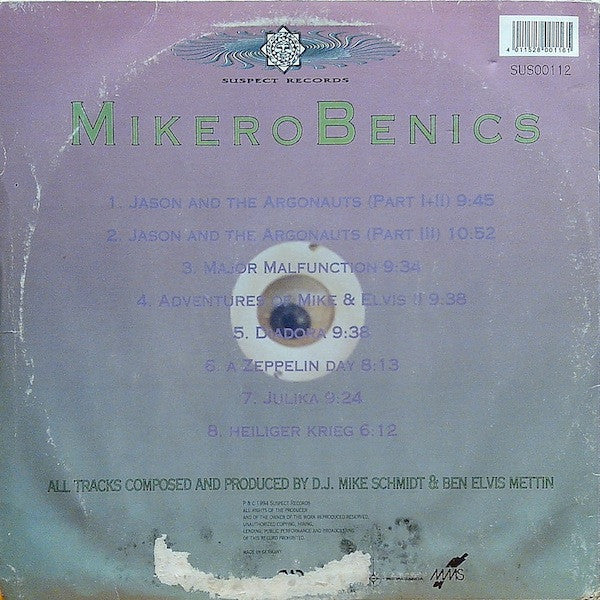 MikeroBenics ‎– Fooled By Dr. Cycle & Mrs. All   ,  2LP  , 1 press