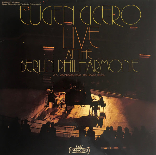 Eugen Cicero ‎– Live At The Berlin Philharmonie  , 2LP , Gatefold , 1 Press