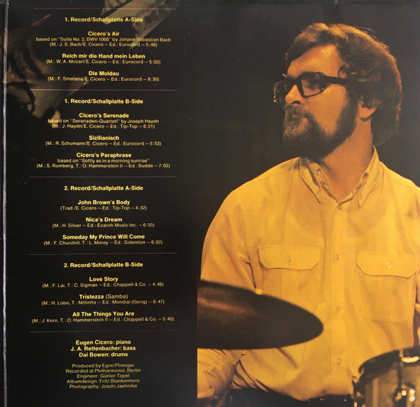 Eugen Cicero ‎– Live At The Berlin Philharmonie  , 2LP , Gatefold , 1 Press