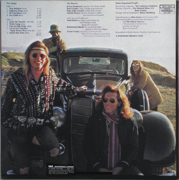 Hot Tuna – Burgers, Gatefold