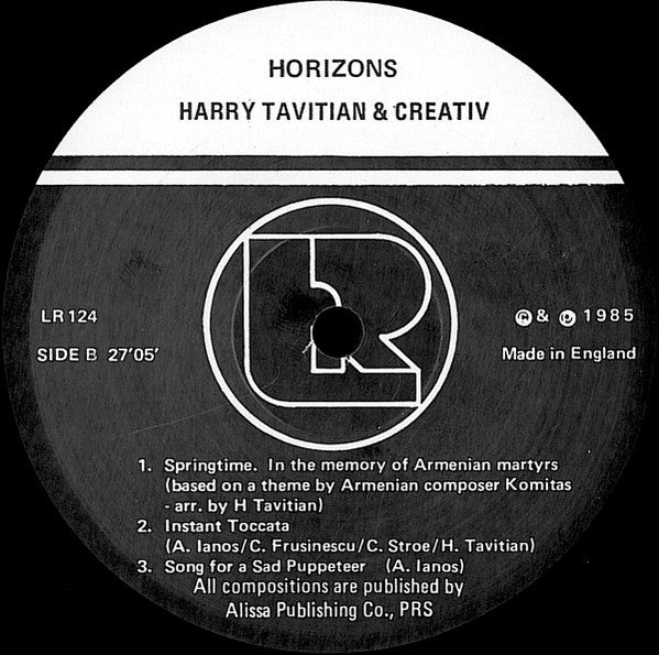 Harry Tavitian & Creativ  – Horizons