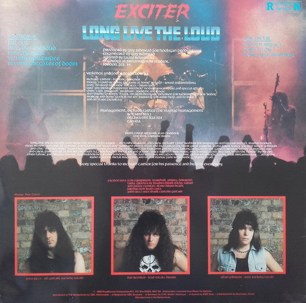 Exciter ‎– Long Live The Loud