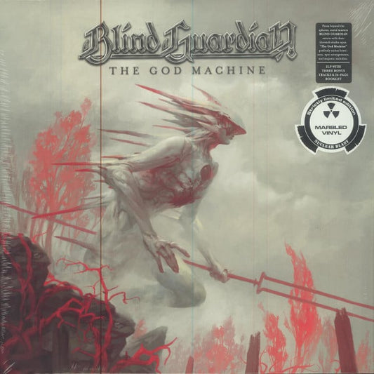 Blind Guardian – The God Machine    2LP gatefold   , 24-page booklet with artwork, lyrics, credits, liner notes and band photo.