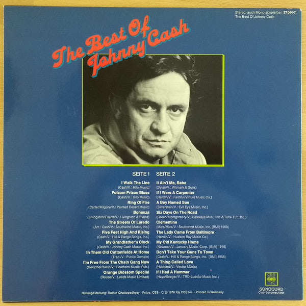 Johnny Cash – The Best Of Johnny Cash, Club Edition
