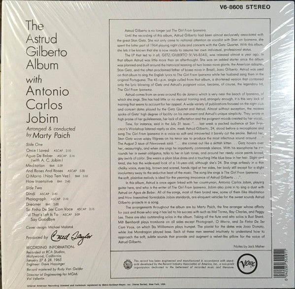 Astrud Gilberto ‎– The Astrud Gilberto Album