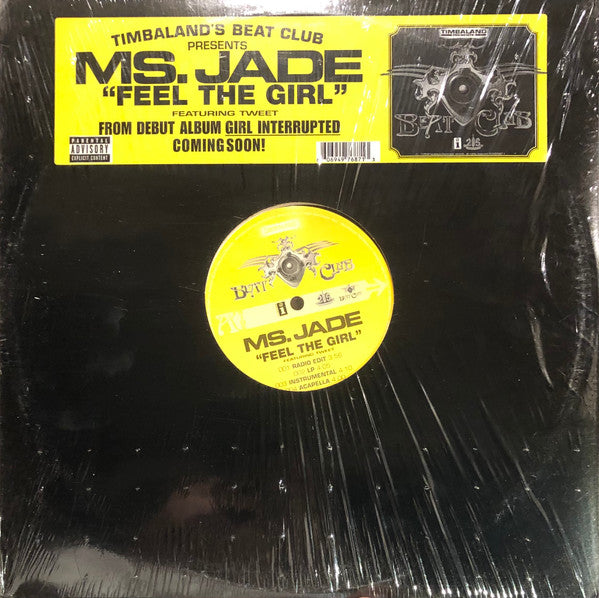 Ms. Jade – Feel The Girl    , Maxi , 12", 33 ⅓ RPM