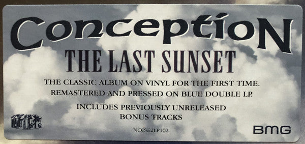 Conception  – The Last Sunset    ,  2LP, Gatefold , Blue vinil