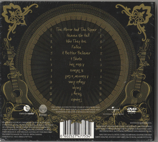 Volbeat – Beyond Hell / Above Heaven   ,  CD + DVD , Limited Edition, Digipak