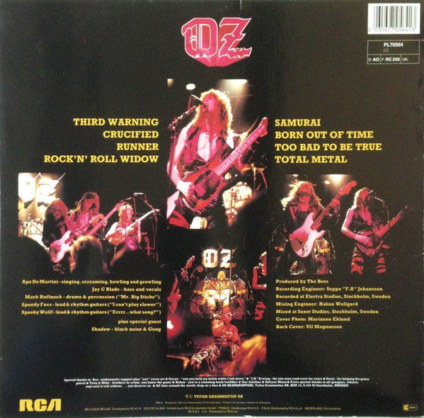 Oz  – III Warning