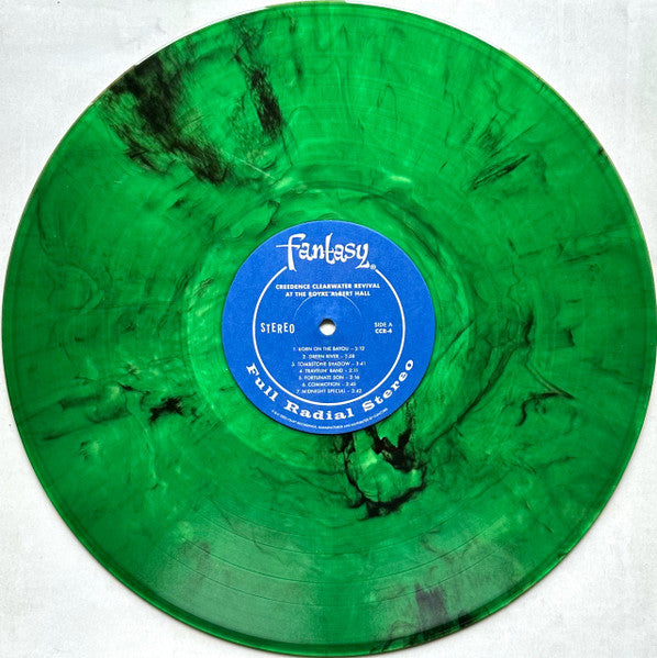 Creedence Clearwater Revival – At The Royal Albert Hall (April 14, 1970) ,   Limited Edition, Translucent Green With Black Marble, 180 g