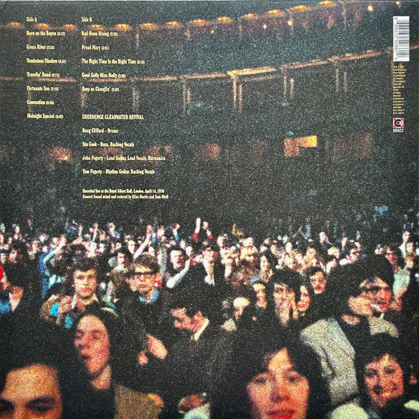 Creedence Clearwater Revival – At The Royal Albert Hall (April 14, 1970) ,   Limited Edition, Translucent Green With Black Marble, 180 g