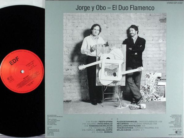 Jorge Y Obo - El Duo Flamenco – Decada, 1st Press