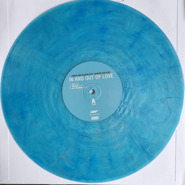 Armin van Buuren Feat. Sharon den Adel – In And Out Of Love  ,   Limited Edition, Numbered, Blue & Silver Marbled
