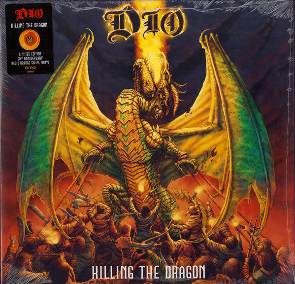 Dio– Killing The Dragon, Limited Edition, Red & Orange Swirl Vinyl, 20th Anniversary