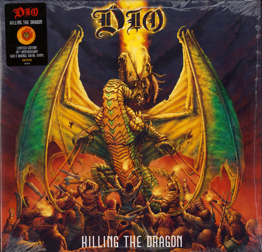 Dio  – Killing The Dragon, Limited Edition, Red & Orange Swirl Vinyl, 20th Anniversary