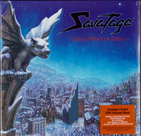 Savatage – Dead Winter Dead    , 2LP,  Limited Edition, Reissue, Remastered, Red, Collector's Edition