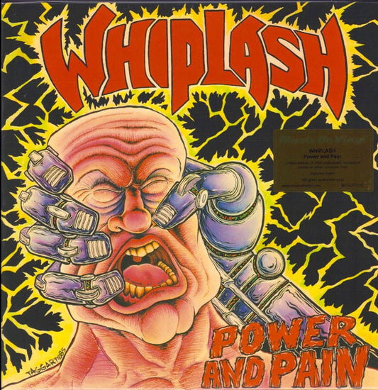 Whiplash – Power And Pain  ,  Limited Edition, Numbered 000732 , Silver, 180 g