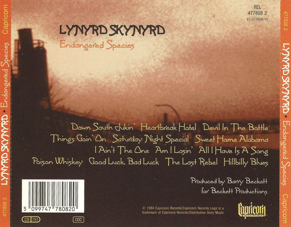 Lynyrd Skynyrd – Endangered Species