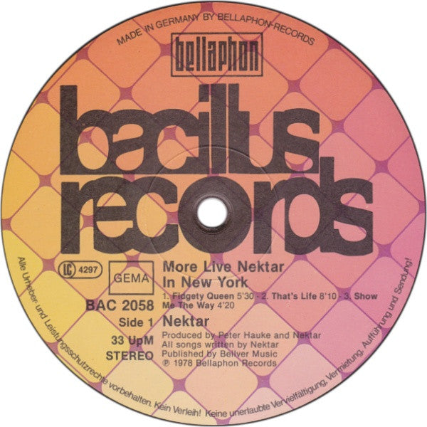 Nektar ‎– More Live Nektar In New York   ,  2LP , Gatefold