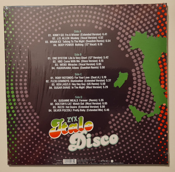 Various – ZYX Italo Disco - Best Of - Volume 4, 2xLP, Pastel