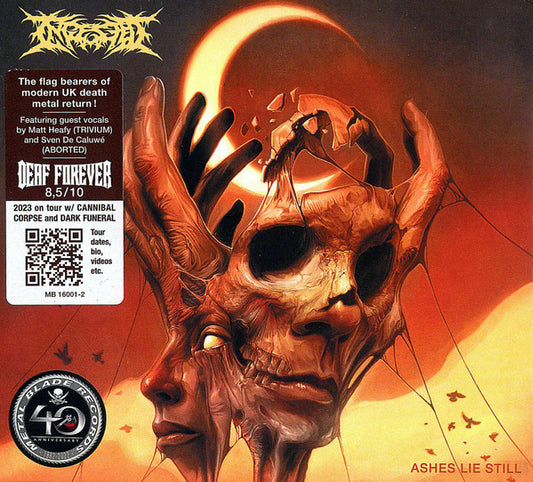 Ingested – Ashes Lie Still   ,  CD , Digipack